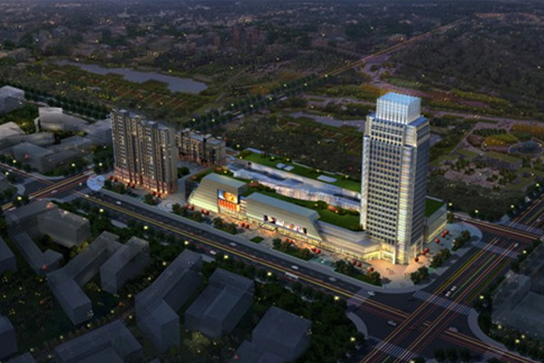 安鹽曲陽國際廣場亮化項目（mù）