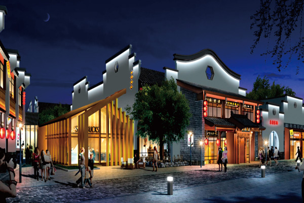 黃山（shān）市齊雲山集散中心亮化項目